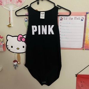 Small PINK body suit